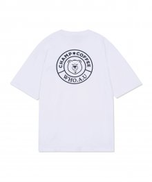 [후아유X챔프커피] 베어 티셔츠 WHRPC2499U