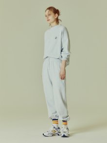 LOGO PATCH JOGGER PANTS ASH GRAY