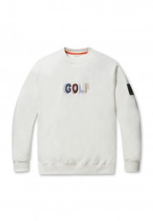 golf  Embroidered Sweatshirt_L4TAM22101IVX