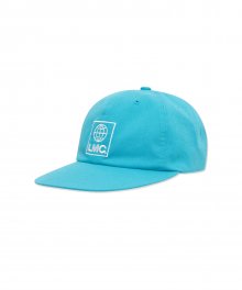 LMC GLOBE BOX 6PANEL SNAPBACK CAP sky blue