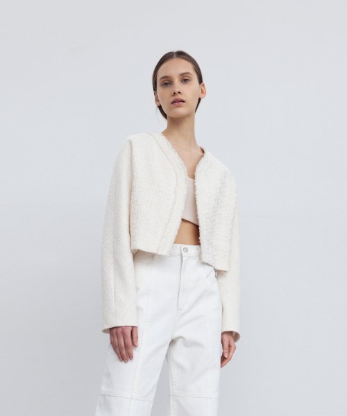 CROPPED TWEED JACKET IV