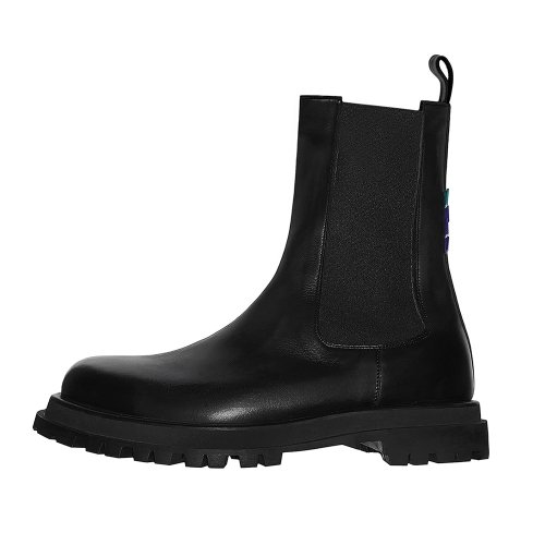 【LA MER MA MAISON】LMMM LABEL CHELSEA BOOTS MUSINSA | LA MER MA MAISON OVERSOLE SIDE ZIP BOOTS