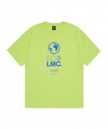 LMC ECO LABEL ORGANIC TEE light green