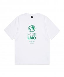 LMC ECO LABEL ORGANIC TEE white