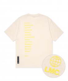 LMC GLOBE AIRPORT TEE cream