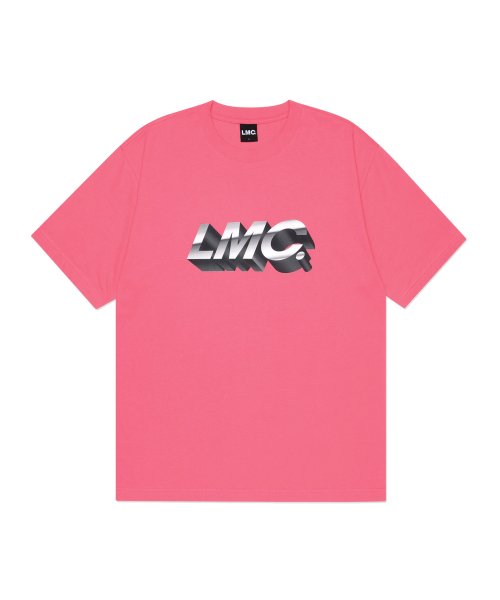 MUSINSA | LMC LMC 3D ITALIC OG TEE pink