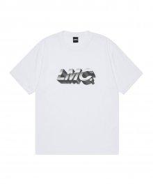 LMC 3D ITALIC OG TEE white