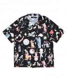 LMC CRAYON ARTWORK SHORT SLV SHIRT black