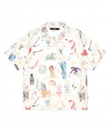 LMC CRAYON ARTWORK SHORT SLV SHIRT multi