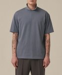 더블유엠씨(WMC) 수피마 에센셜 티셔츠_GRACIE BLUE