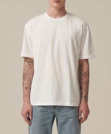 수피마 에센셜 티셔츠_WHITE