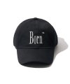 BORN BASEBALL CAP (BLACK)