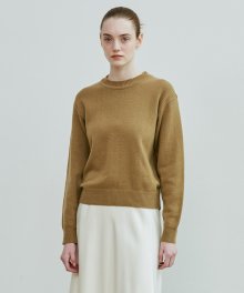 Cashmere wool knit (BEIGE)