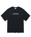 커버낫() 클립 로고 티셔츠 블랙