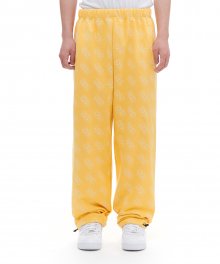 939 TYPE B PATTERN SWEAT PANTS (MUSTARD)