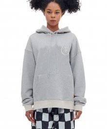 AB EMBLEM MIX HOOD (GRAY)