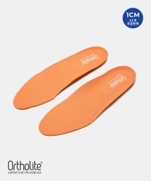 오솔라이트 1cm 키높이 오렌지&그레이 인솔 (Ortholite System Orange&Grey Insole) 2개 묶음상품