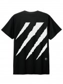 디티엠씨(DTMC) 스크래치 로고 티셔츠 블랙