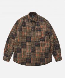 BROWNIE PATCHWORK RELAX SHIRT _ MULTI