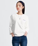 체이스컬트() 여성 절개변형 아트웍 7부 티셔츠-BARG5151B11