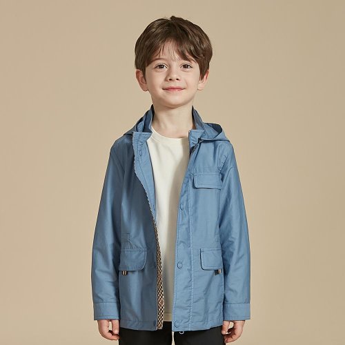 닥스키즈(DAKS KIDS) 홑겹 사파리 점퍼 (DSS14JW11M_BU) - 사이즈 & 후기 | 무신사