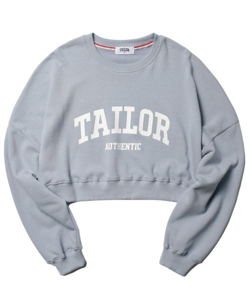 테일러 스튜디오(TAILOR STUDIO) 엔비엘 크롭 맨투맨 (소라) - 36,900 | 무신사 스토어