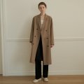 Mannish double long coat