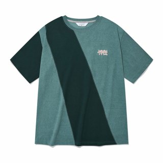 포스333(PHOS333) Tone-on-tone PHOS Tee/Green 상품 이미지