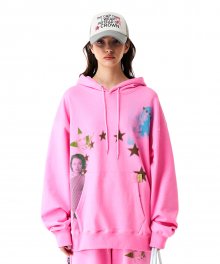 Daphne Oversized Hoodie Pink