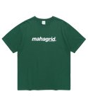마하그리드(MAHAGRID) BASIC LOGO TEE GREEN(MG2CMMT502A)