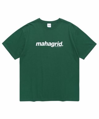 마하그리드(MAHAGRID) BASIC LOGO TEE GREEN(MG2CMMT502A) 상품 이미지