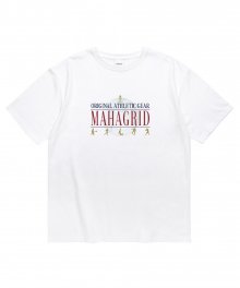ATHLETIC GEAR TEE WHITE(MG2CMMT506A)