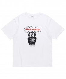 MONKEY BUSINESS TEE WHITE(MG2CMMT516A)