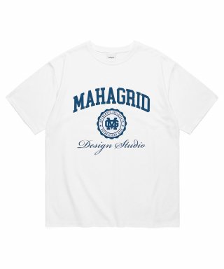 마하그리드(MAHAGRID) AUTHENTIC LOGO TEE WHITE(MG2CMMT532A) 상품 이미지