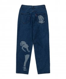 MM Washed Jeans [NAVY]