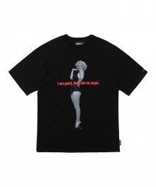 MM Slogan T-Shirt [BLACK]