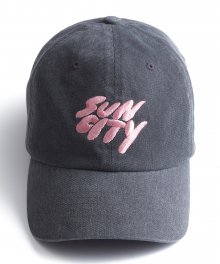SUN CITY WASHED BALL CAP (VTG GREY)