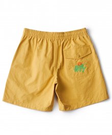 WATERPROOF RELAXED SHORTS (COOKIE YELLOW)