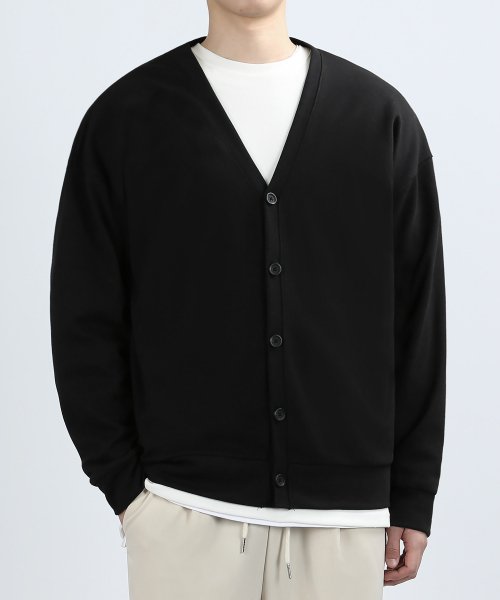 WORKOUT CARDIGAN (BLACK)