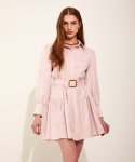 채뉴욕(CHAENEWYORK) Kristyna Shirring Dress [Pink]