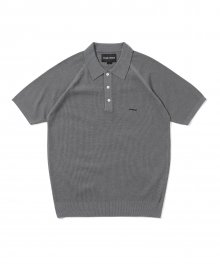 SN-Knit PK Shirts Grey