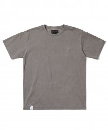Y.E.S Pig Dyed Tee Charcoal