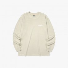 DRSC 가먼트 다잉 긴팔티셔츠 LIGHT KHAKI