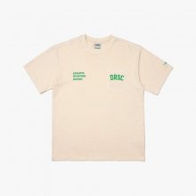 DRSC 가먼트 다잉 포켓 반팔티셔츠 BEIGE