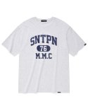 세인트페인(SAINTPAIN) SP SNTPN 로고 티셔츠-애쉬 멜란지