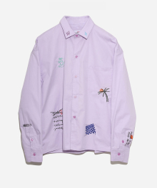 DOODLE SHIRTS (LAVENDER)