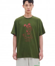 BAD BEAGLE T-SHIRTS (KHAKI)