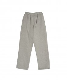Wide Sweat Pants (Melange Grey 8%)