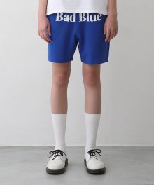 Logo Sweat Shorts Blue