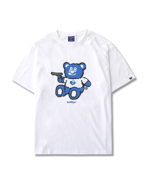 BadBear Graphic Tee White